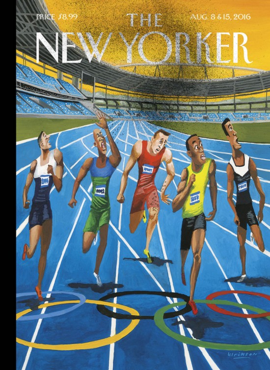 Capa de revista ironiza Olimpíada do Rio de Janeiro (Imagem: Mark Ulriksen/New Yorker)